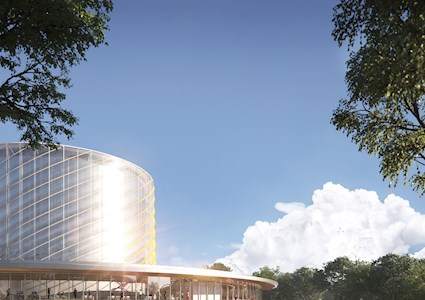 exterior of demonstration plant