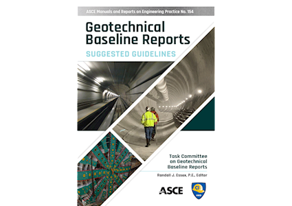 Book cover for Geotechnical Baseline Reports Suggested Guidelines